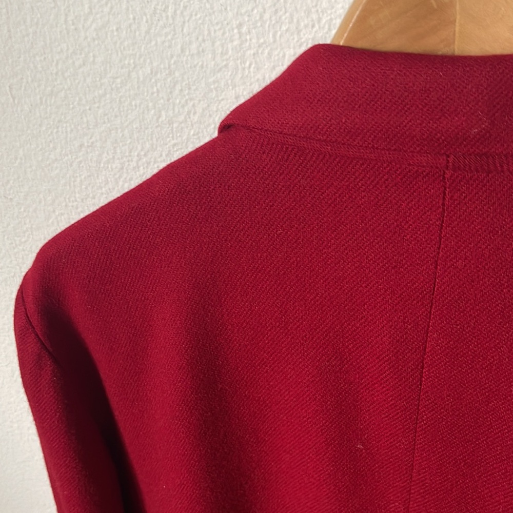 Vintage cherry red blazer - Picture 5 of 6